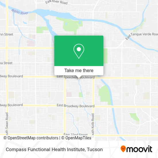 Compass Functional Health Institute map