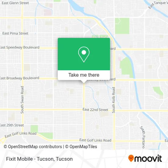 Fixit Mobile - Tucson map