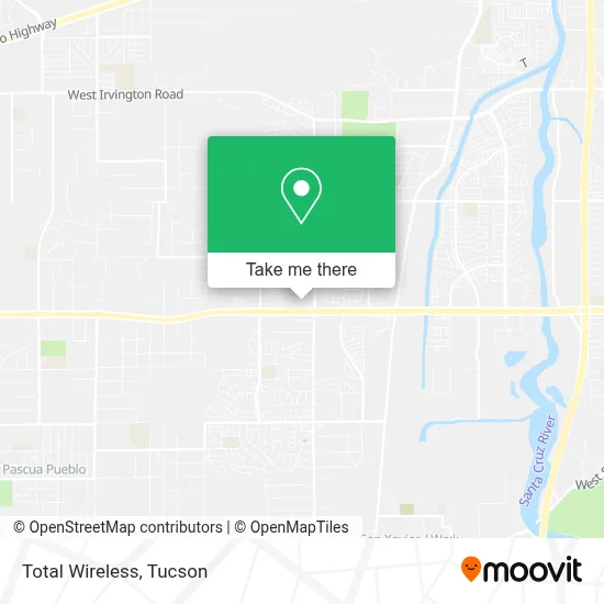 Total Wireless map