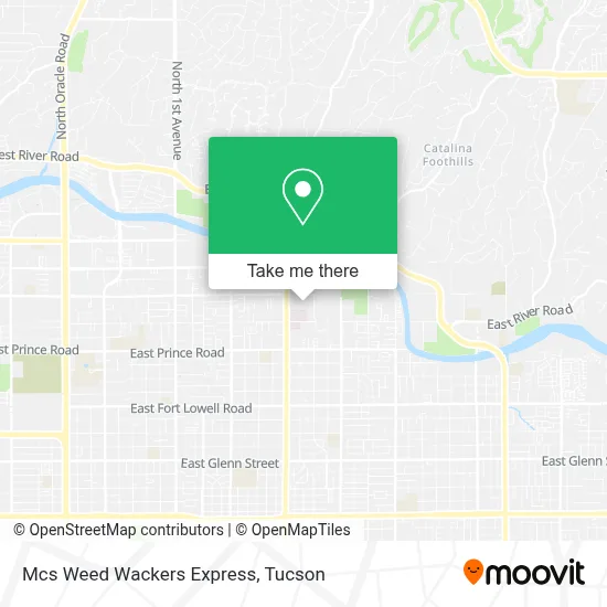Mcs Weed Wackers Express map