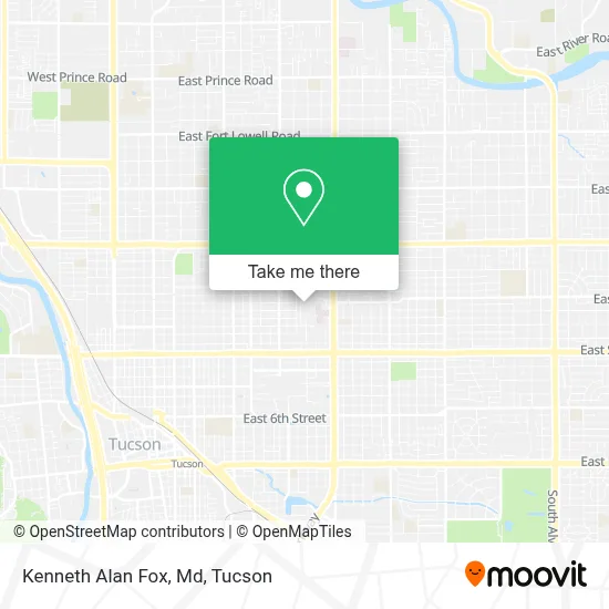 Kenneth Alan Fox, Md map