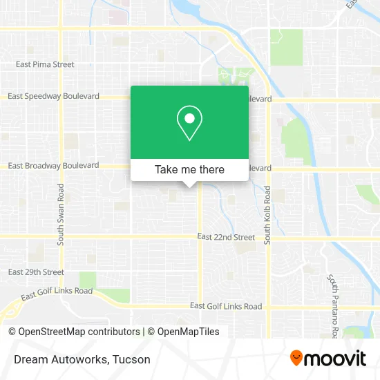 Dream Autoworks map