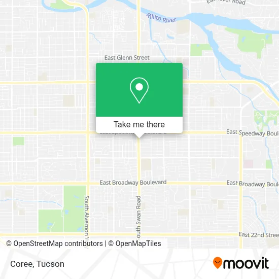 Coree map