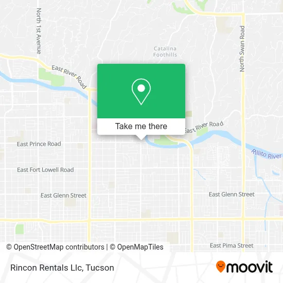 Rincon Rentals Llc map