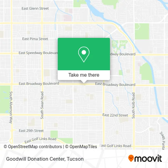 Goodwill Donation Center map