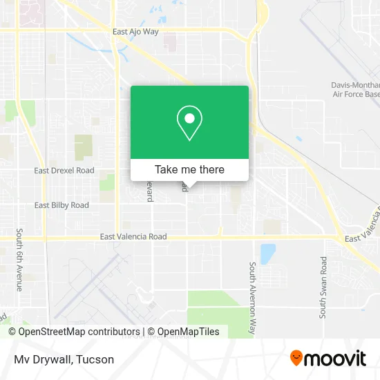 Mv Drywall map