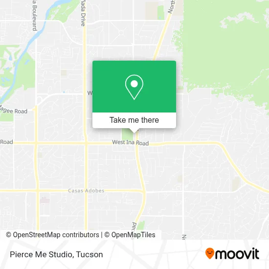 Pierce Me Studio map