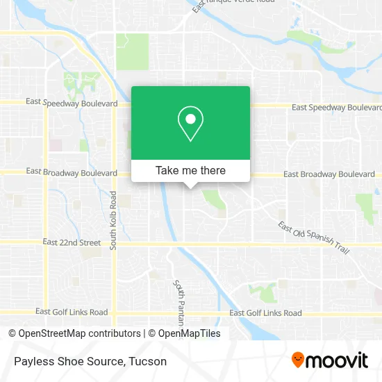 Payless Shoe Source map