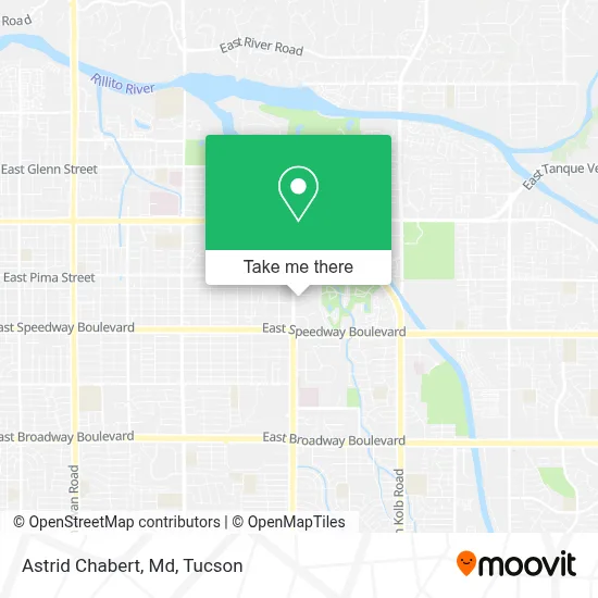 Astrid Chabert, Md map
