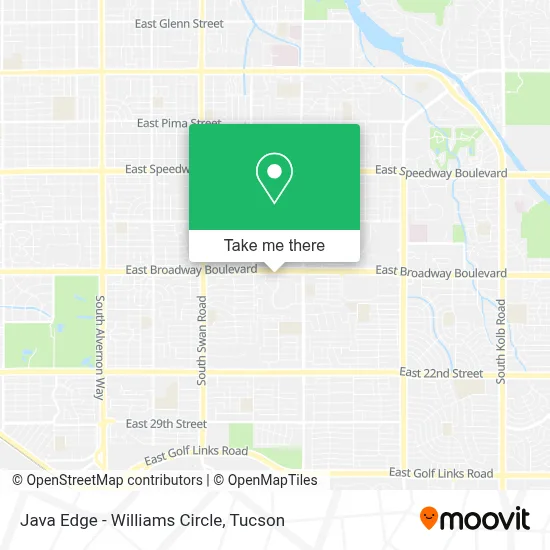 Java Edge - Williams Circle map