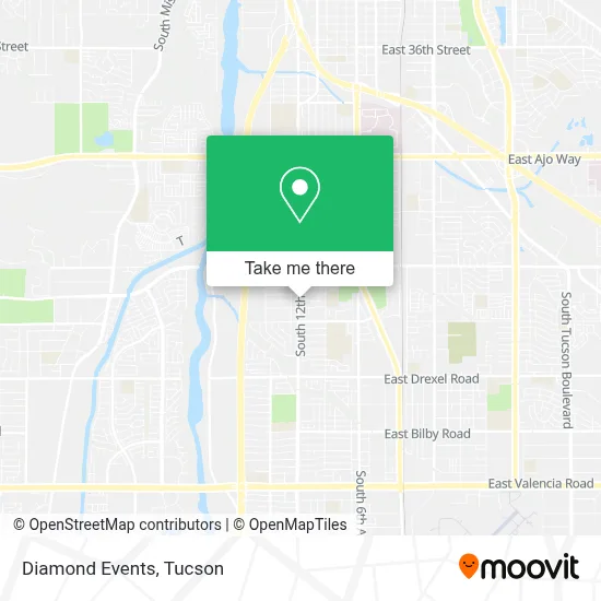 Diamond Events map