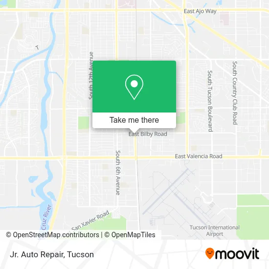 Jr. Auto Repair map