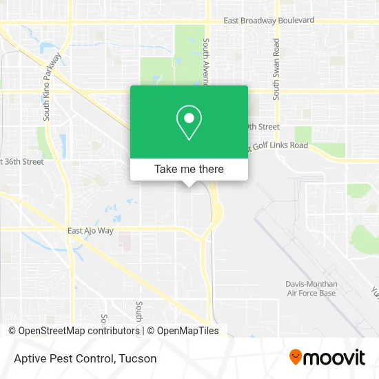 Aptive Pest Control map