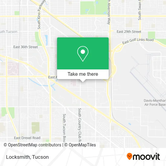 Locksmith map