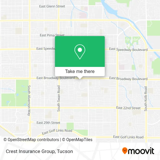 Crest Insurance Group map