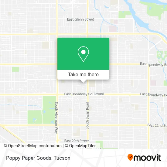 Poppy Paper Goods map