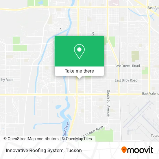 Innovative Roofing System map