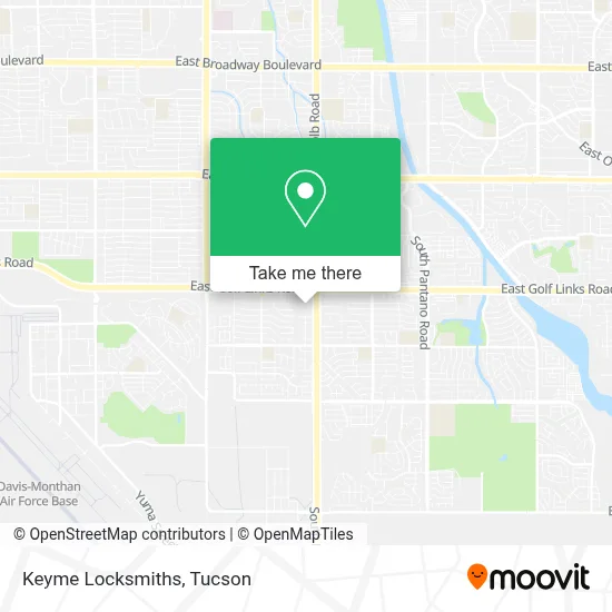 Keyme Locksmiths map