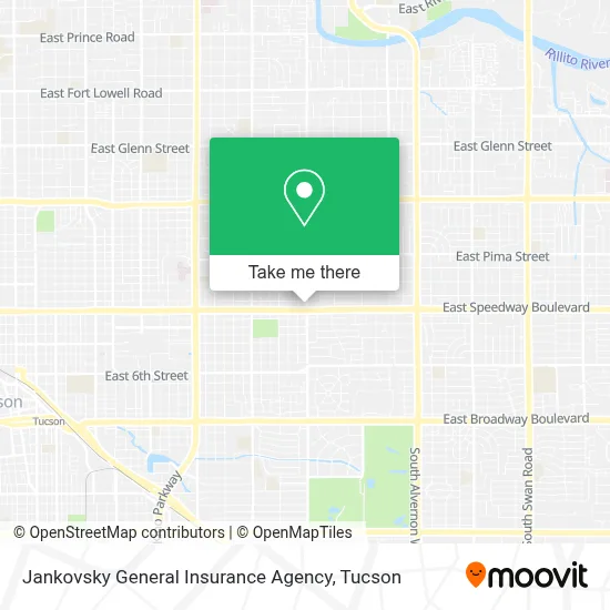Jankovsky General Insurance Agency map