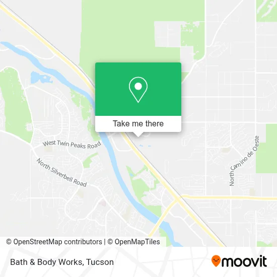 Bath & Body Works map