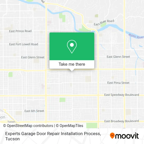 Experts Garage Door Repair Installation Process map