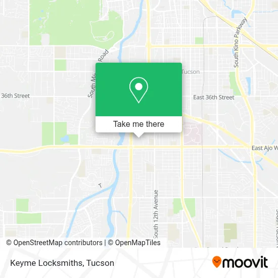 Keyme Locksmiths map