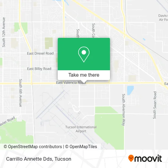 Carrillo Annette Dds map