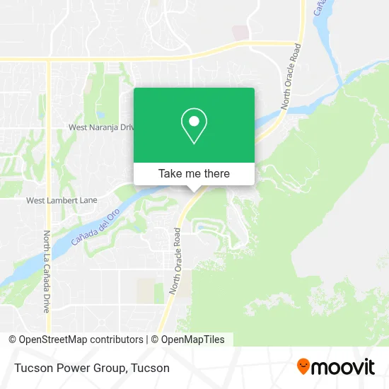 Tucson Power Group map