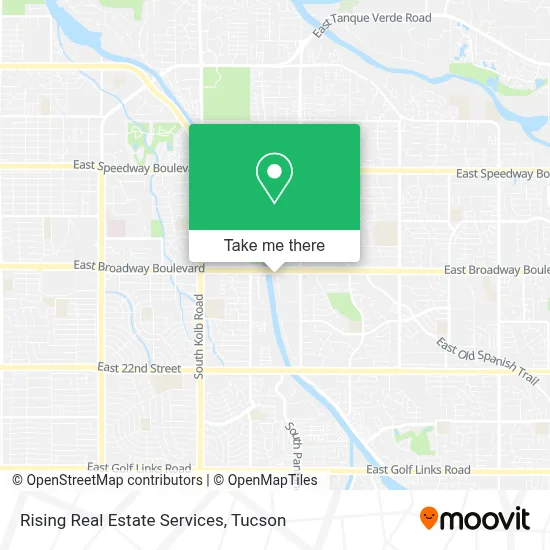 Rising Real Estate Services map