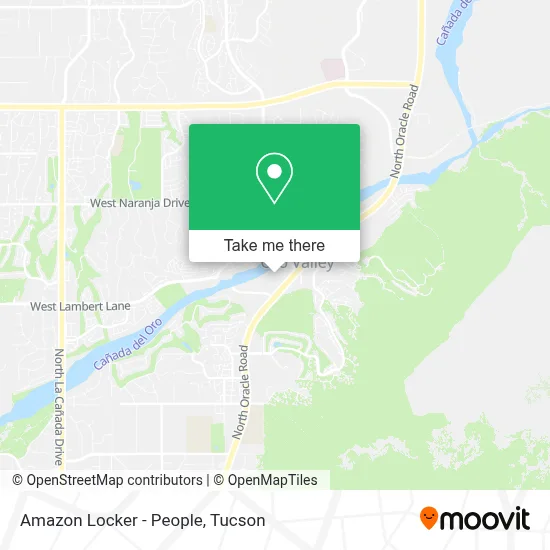 Amazon Locker - People map