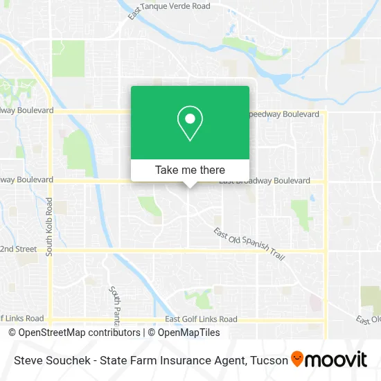 Steve Souchek - State Farm Insurance Agent map