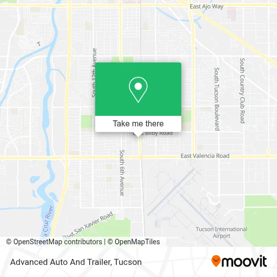 Advanced Auto And Trailer map