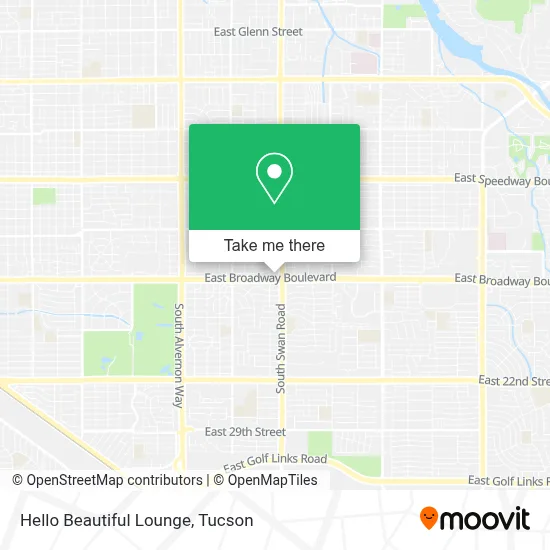 Hello Beautiful Lounge map