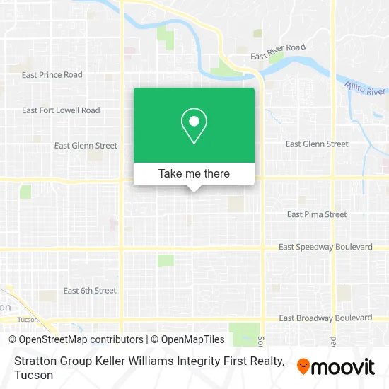 Stratton Group Keller Williams Integrity First Realty map