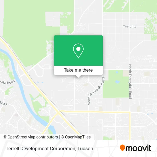 Terrell Development Corporation map