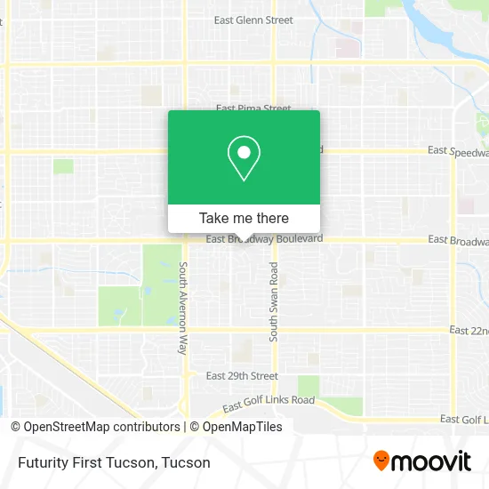 Futurity First Tucson map