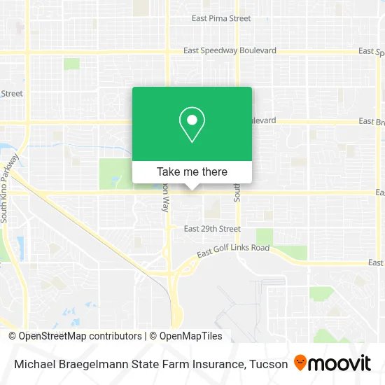 Michael Braegelmann State Farm Insurance map