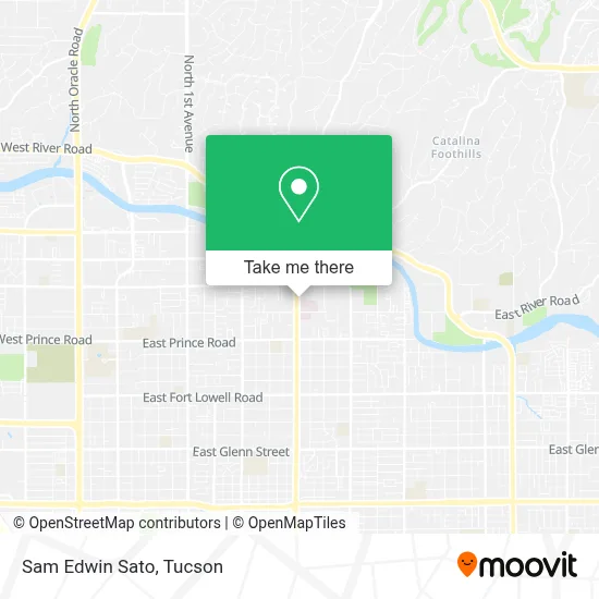 Sam Edwin Sato map