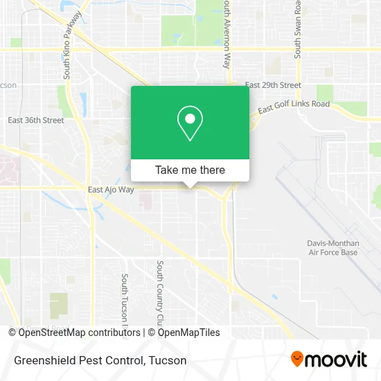 Greenshield Pest Control map