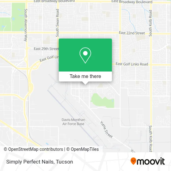 Simply Perfect Nails map