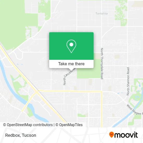 Redbox map