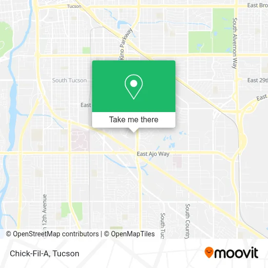 Chick-Fil-A map