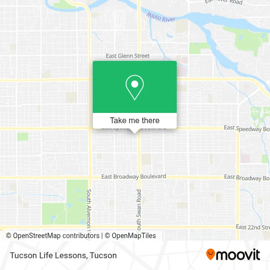 Tucson Life Lessons map