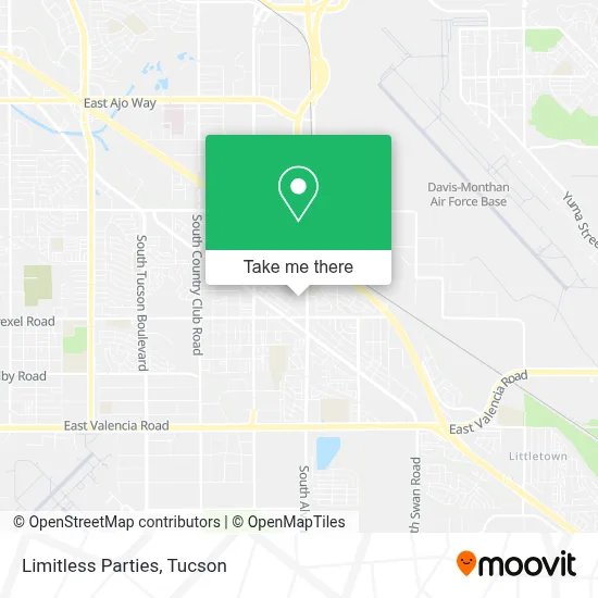 Limitless Parties map