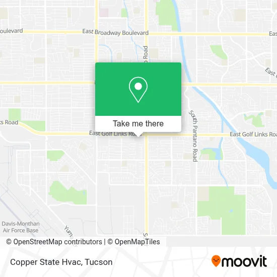 Copper State Hvac map