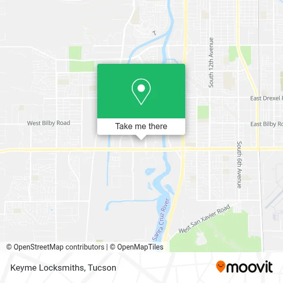 Keyme Locksmiths map