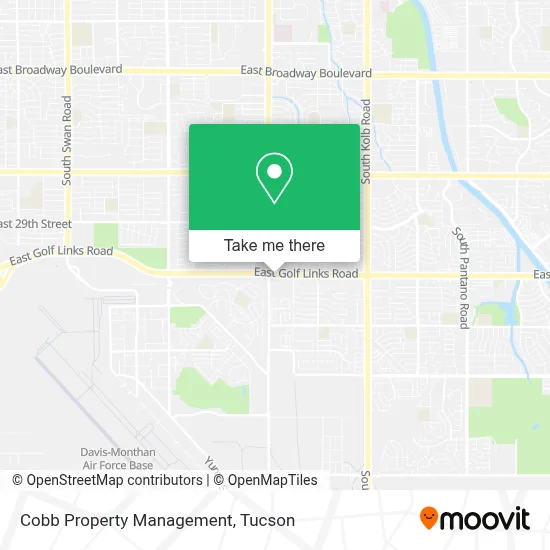 Cobb Property Management map