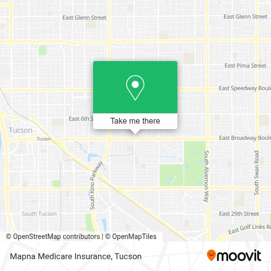 Mapna Medicare Insurance map