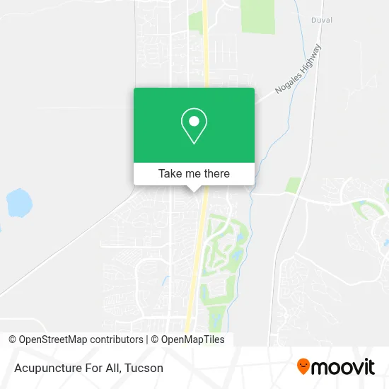 Acupuncture For All map
