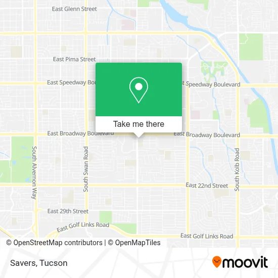 Savers map